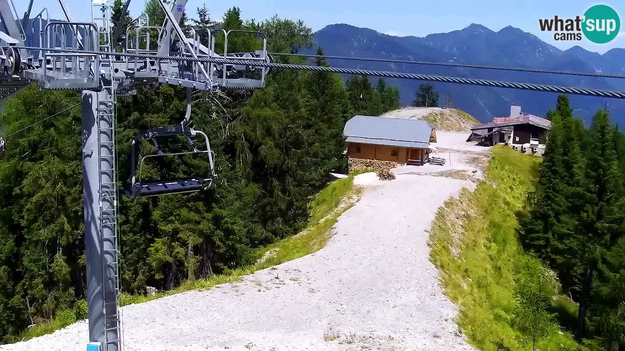 Webcam Kranjska Gora VITRANC 2 | Station supérieure