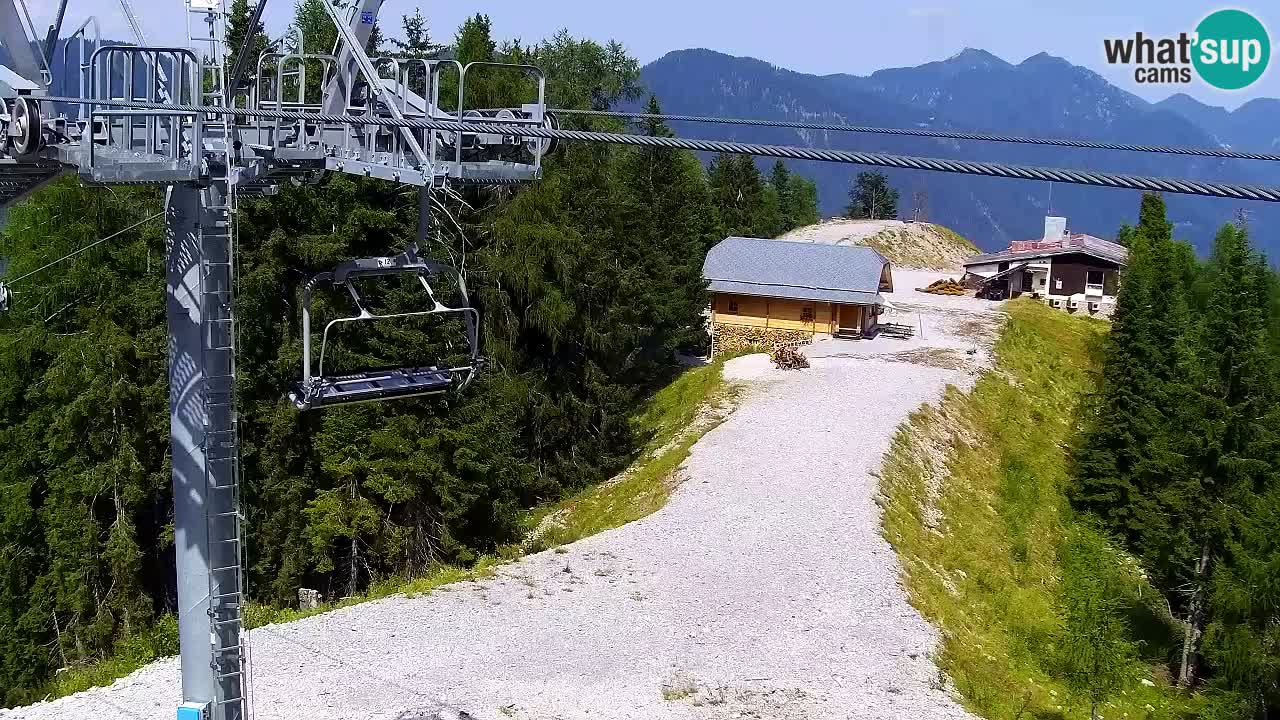 Webcam Kranjska Gora VITRANC 2 upper station