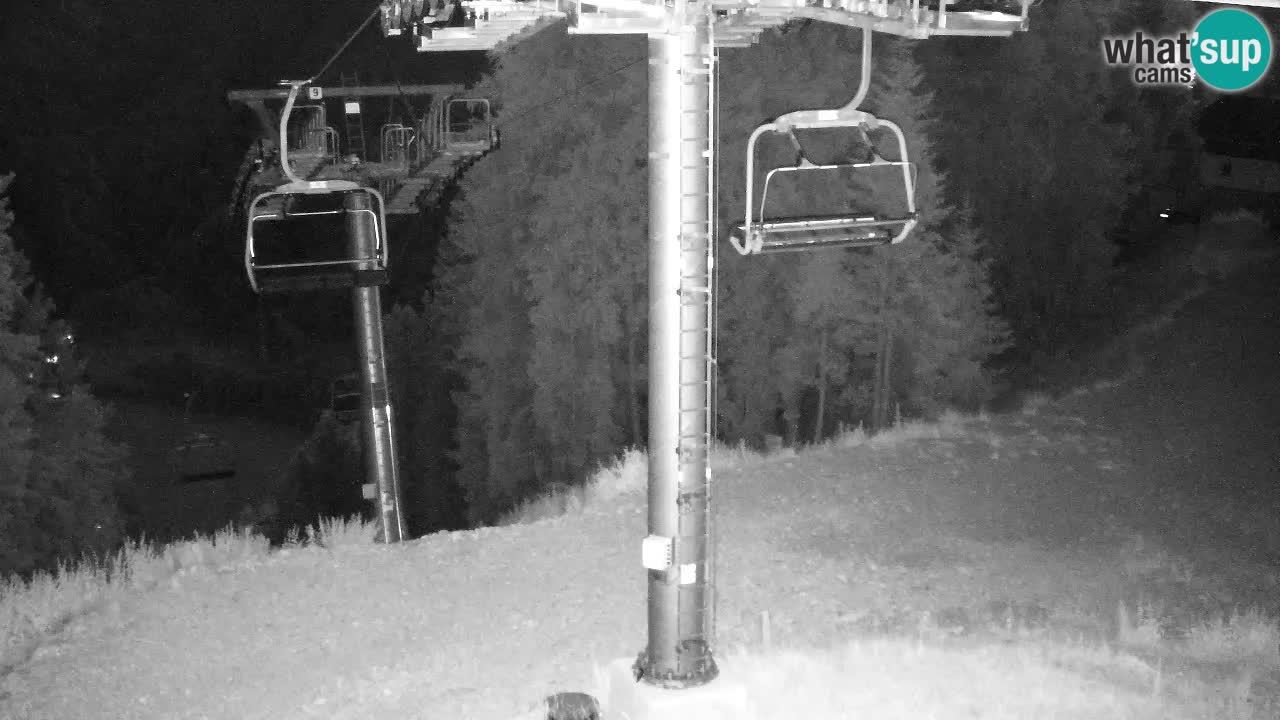 Webcam Kranjska Gora VITRANC 2 | station supérieure