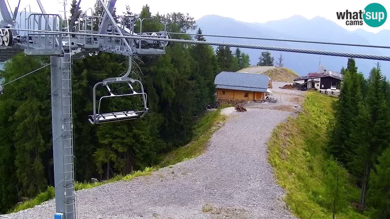 Webcam Kranjska Gora VITRANC 2 upper station