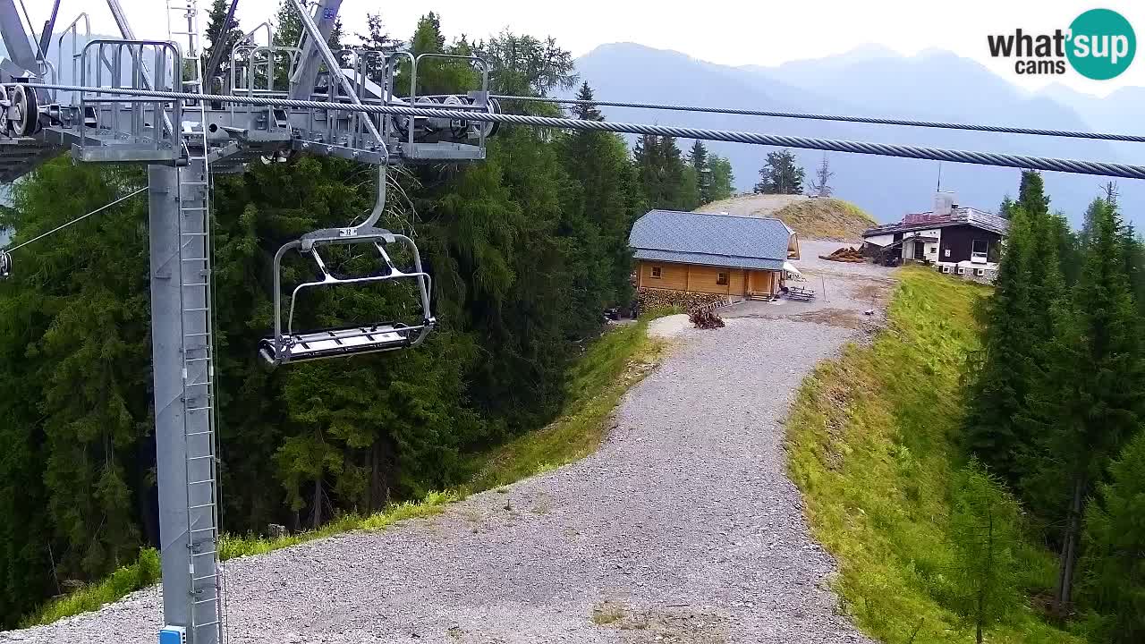 Webcam Kranjska Gora VITRANC 2 | station supérieure