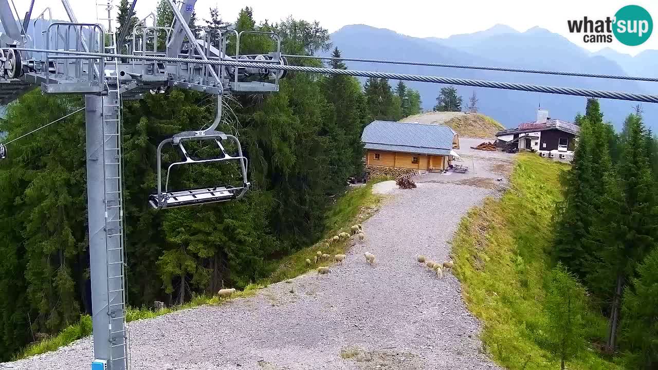 Webcam VITRANC 2 | Kranjska Gora – stazione superiore