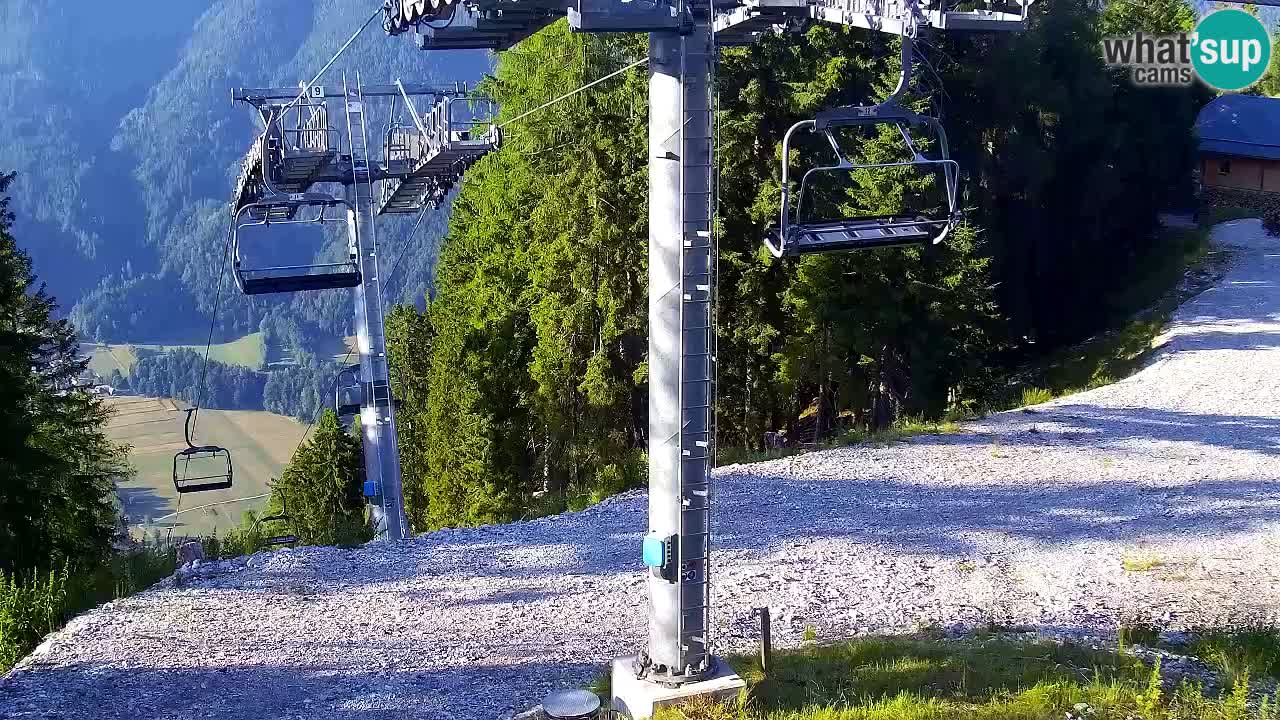 Webcam VITRANC 2 | Kranjska Gora – stazione superiore