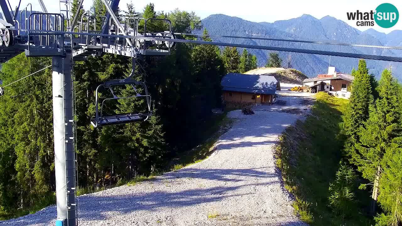 Webcam Kranjska Gora VITRANC 2 | station supérieure