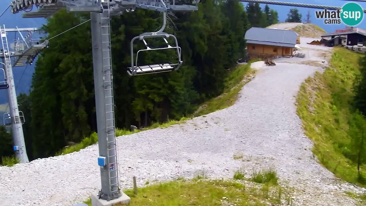 Webcam Kranjska Gora VITRANC 2 | Station supérieure
