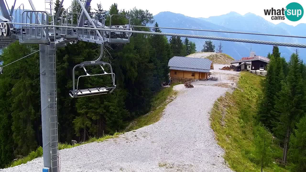 Webcam Kranjska Gora VITRANC 2 upper station
