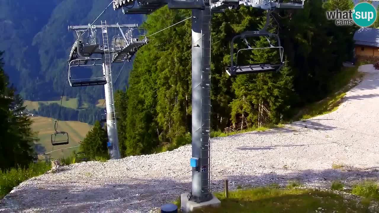Webcam Kranjska Gora VITRANC 2 upper station