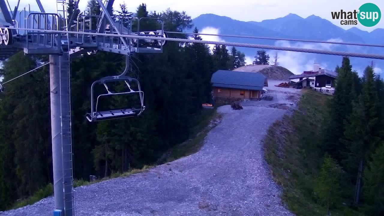 Kranjska Gora webcam VITRANC 2 | Bergstation