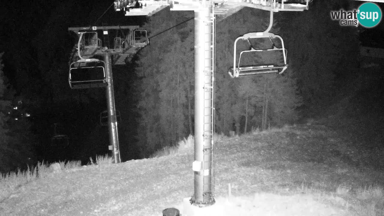 Webcam Kranjska Gora VITRANC 2 upper station