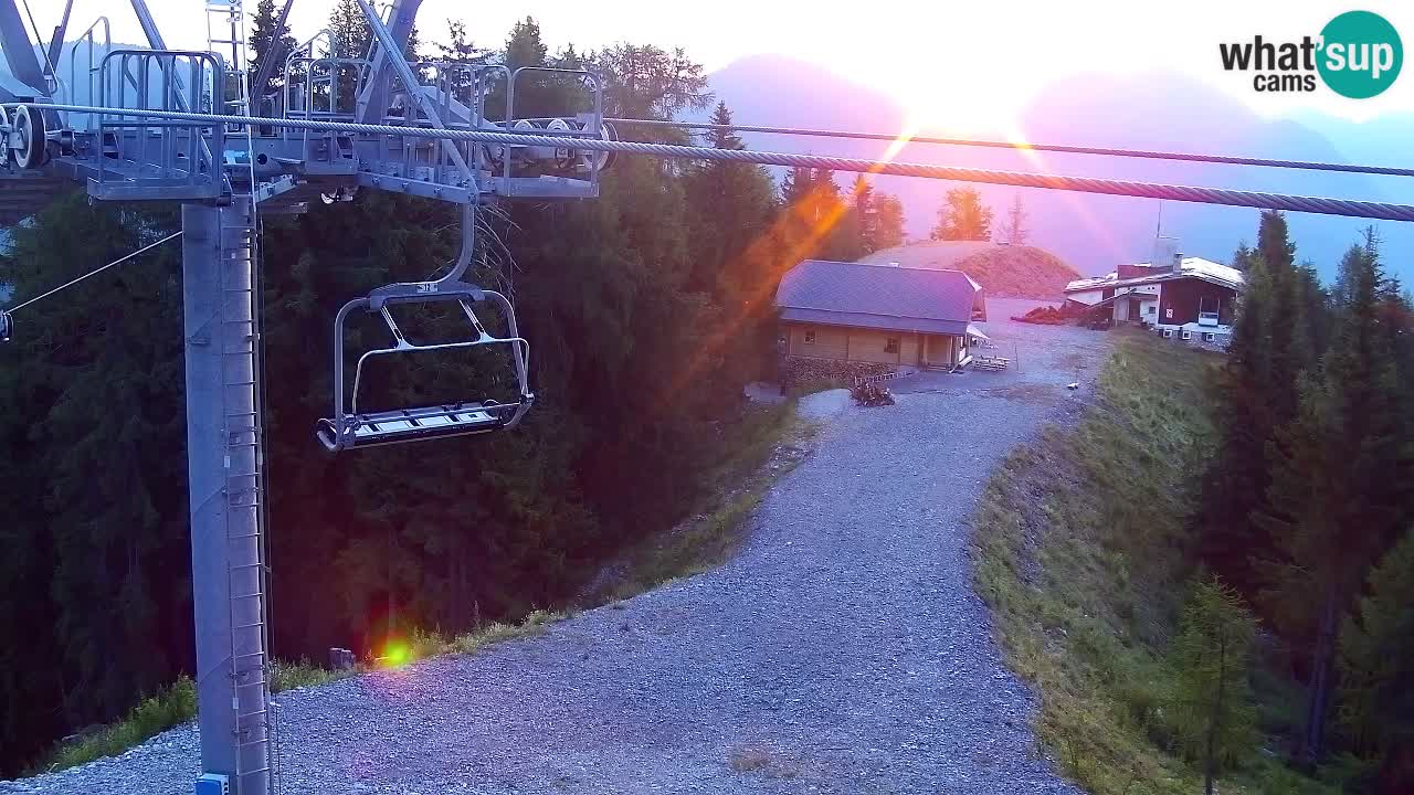 Webcam Kranjska Gora VITRANC 2 | Station supérieure