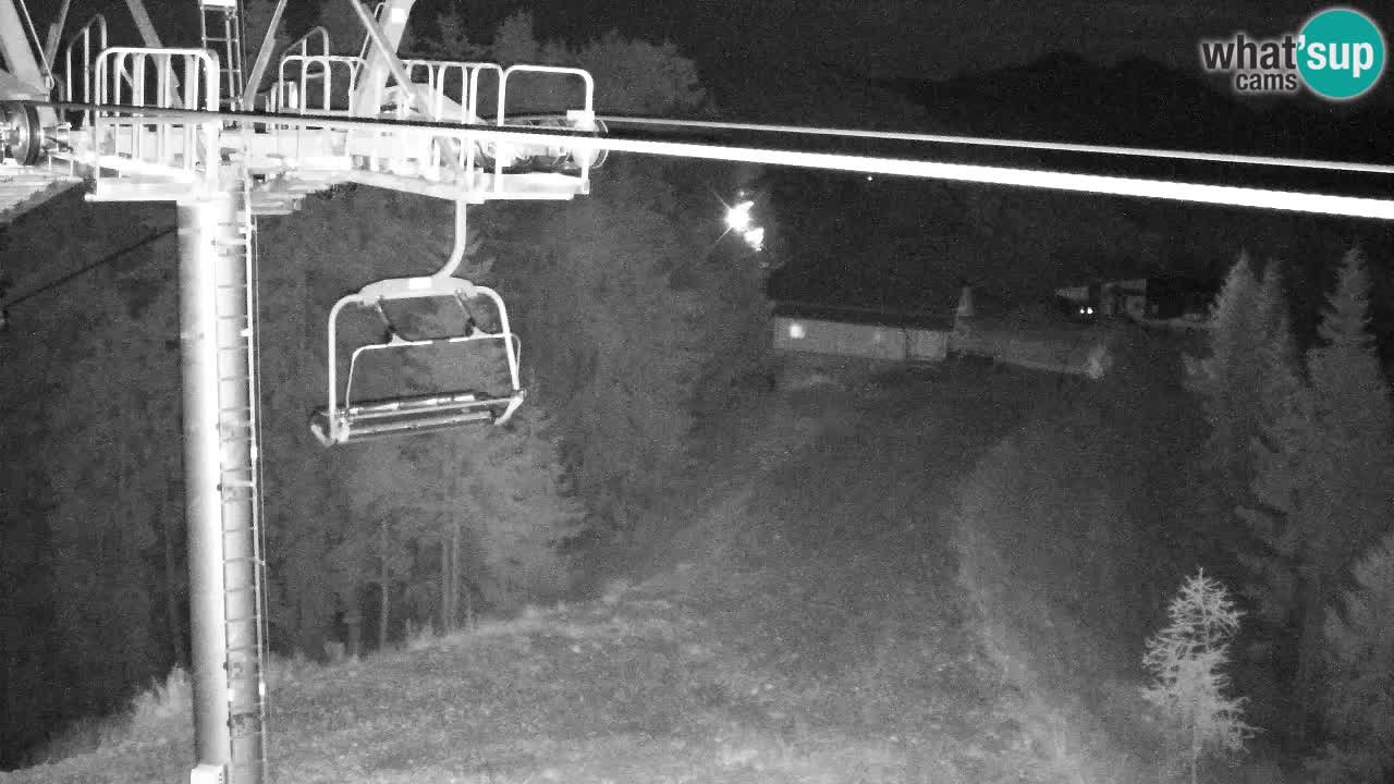 Web kamera Kranjska Gora VITRANC 2 | gornja postaja
