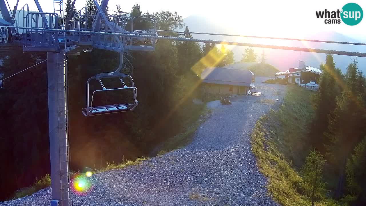 Webcam Kranjska Gora VITRANC 2 upper station