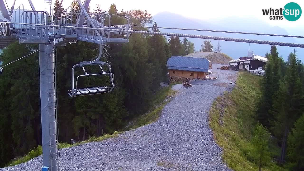 Web kamera Kranjska Gora VITRANC 2 | gornja postaja