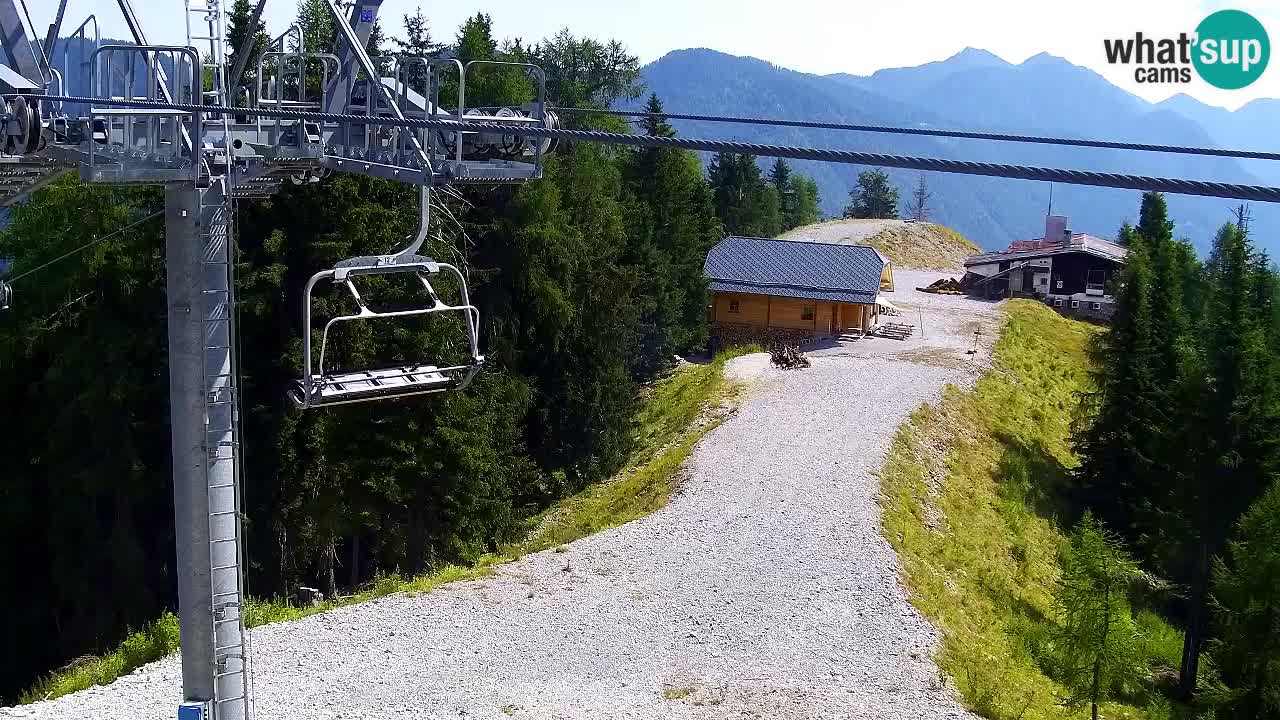 Webcam Kranjska Gora VITRANC 2 upper station