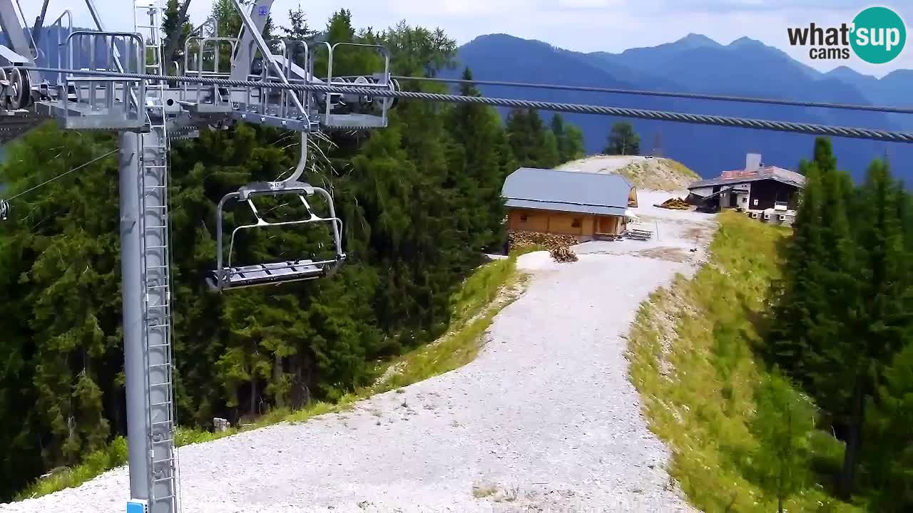 Web kamera Kranjska Gora VITRANC 2 | gornja postaja