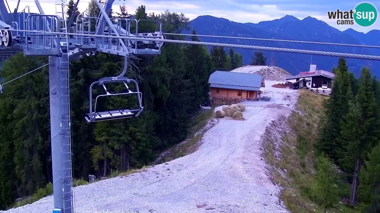 Webcam Kranjska Gora VITRANC 2 upper station