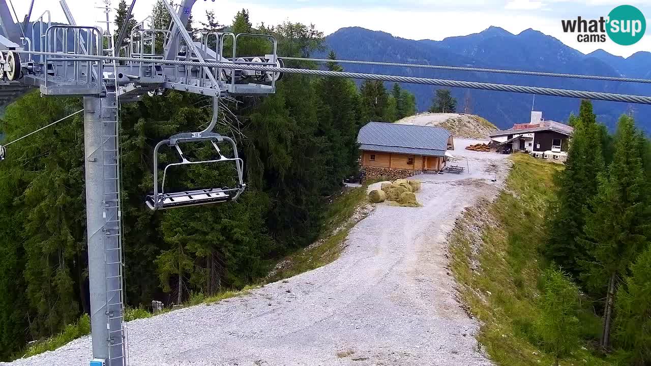 Webcam Kranjska Gora VITRANC 2 upper station