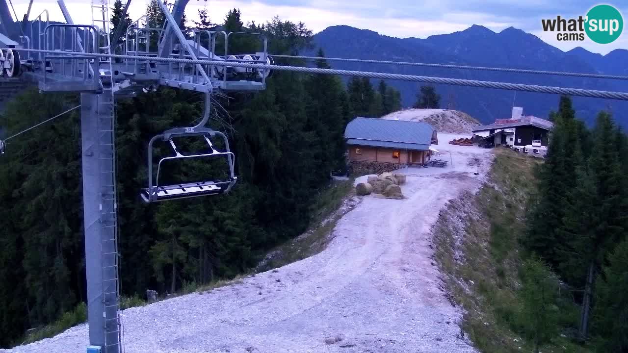 Webcam Kranjska Gora VITRANC 2 upper station