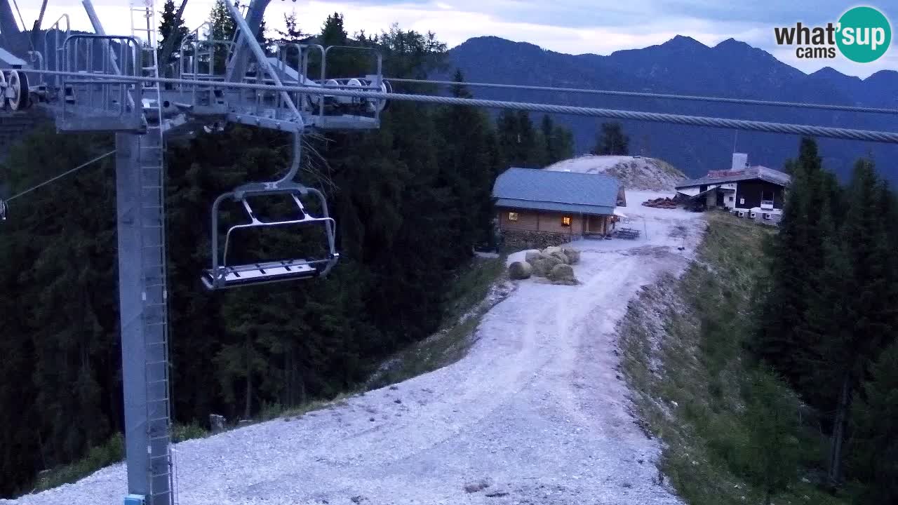 Webcam Kranjska Gora VITRANC 2 upper station