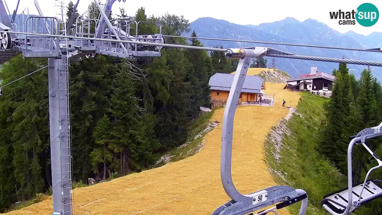 Webcam Kranjska Gora VITRANC 2 upper station