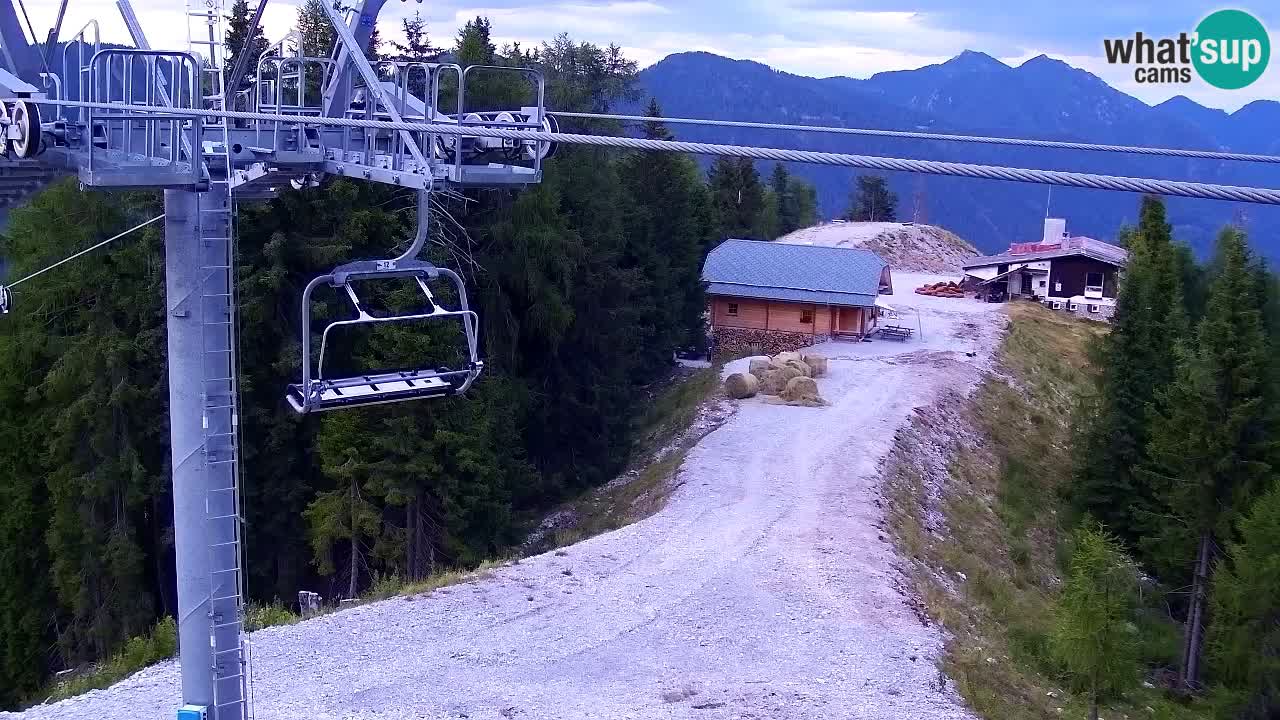Webcam Kranjska Gora VITRANC 2 | Station supérieure