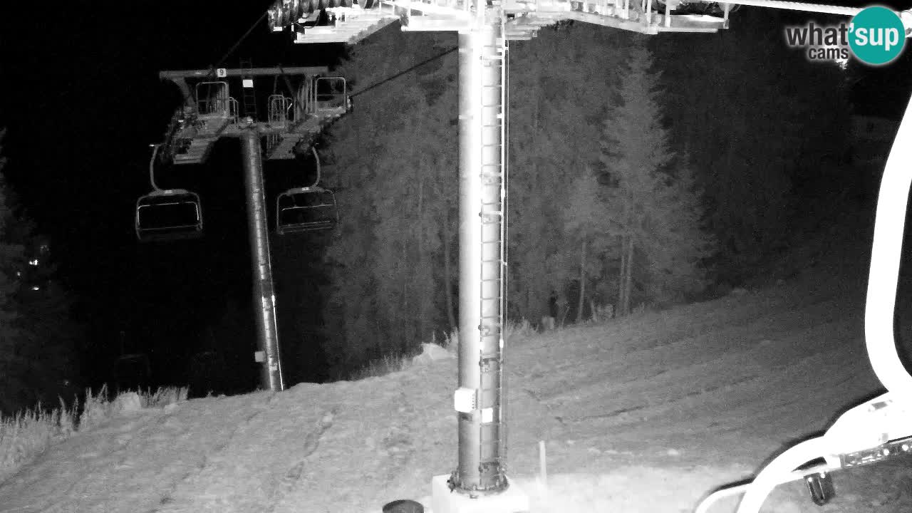 Web kamera Kranjska Gora VITRANC 2 | gornja postaja