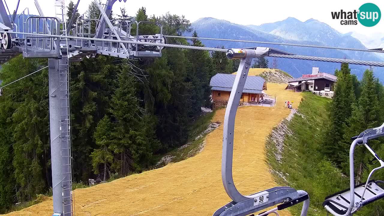 Webcam Kranjska Gora VITRANC 2 upper station