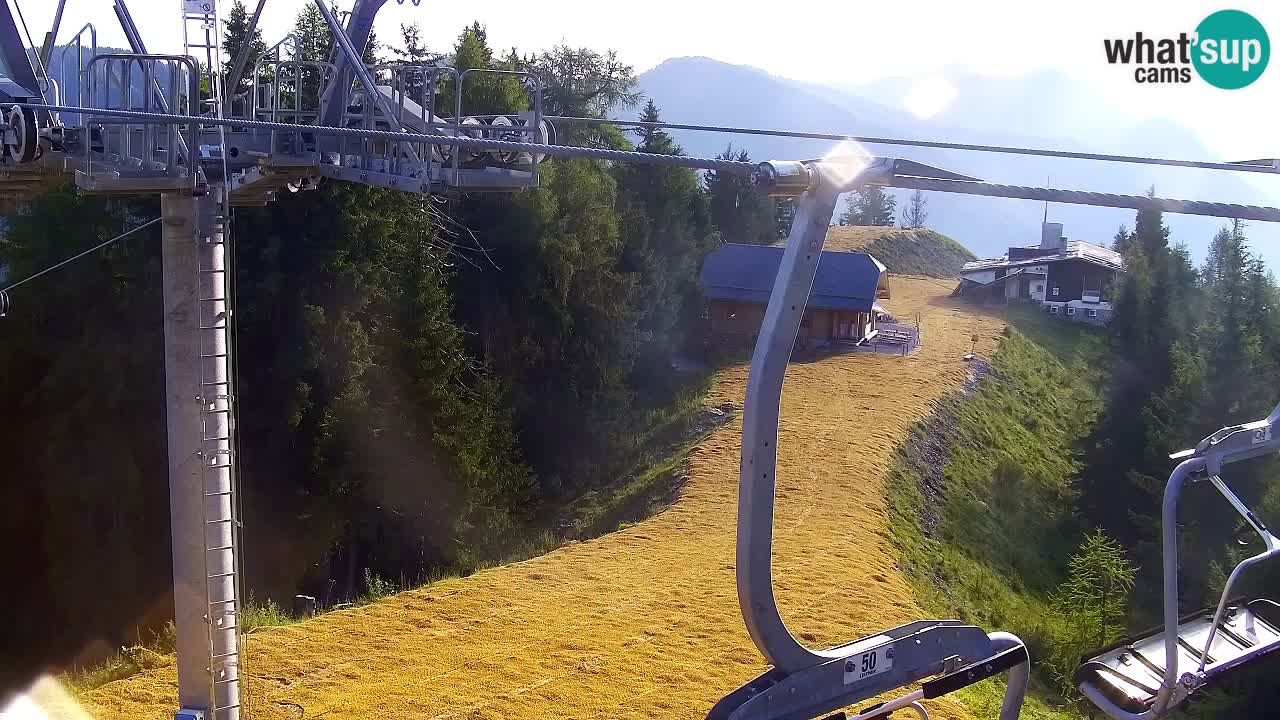 Webcam Kranjska Gora VITRANC 2 upper station