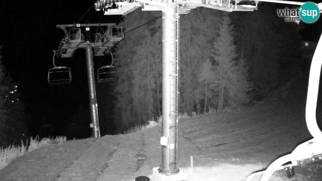 Webcam Kranjska Gora VITRANC 2 | station supérieure