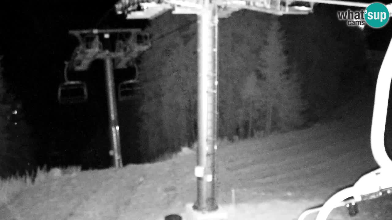 Webcam Kranjska Gora VITRANC 2 | station supérieure