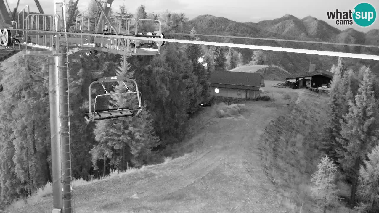 Webcam Kranjska Gora VITRANC 2 upper station