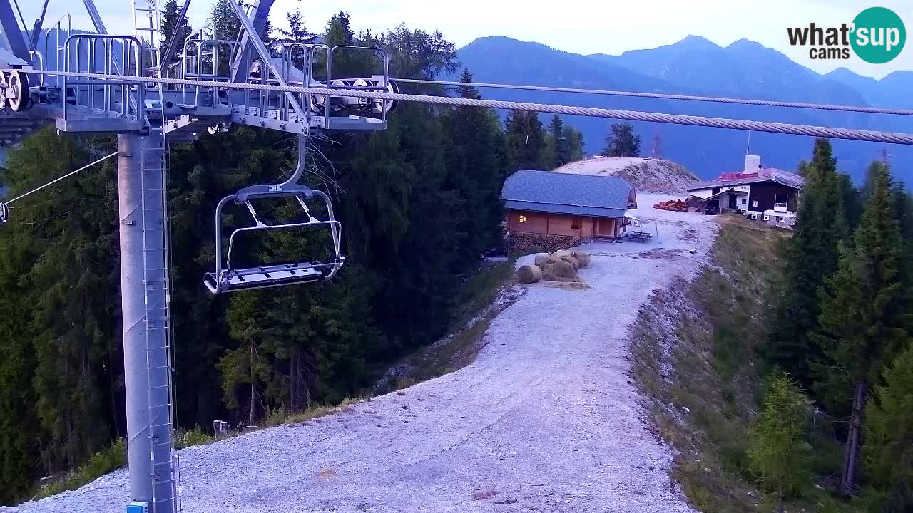 Webcam Kranjska Gora VITRANC 2 upper station