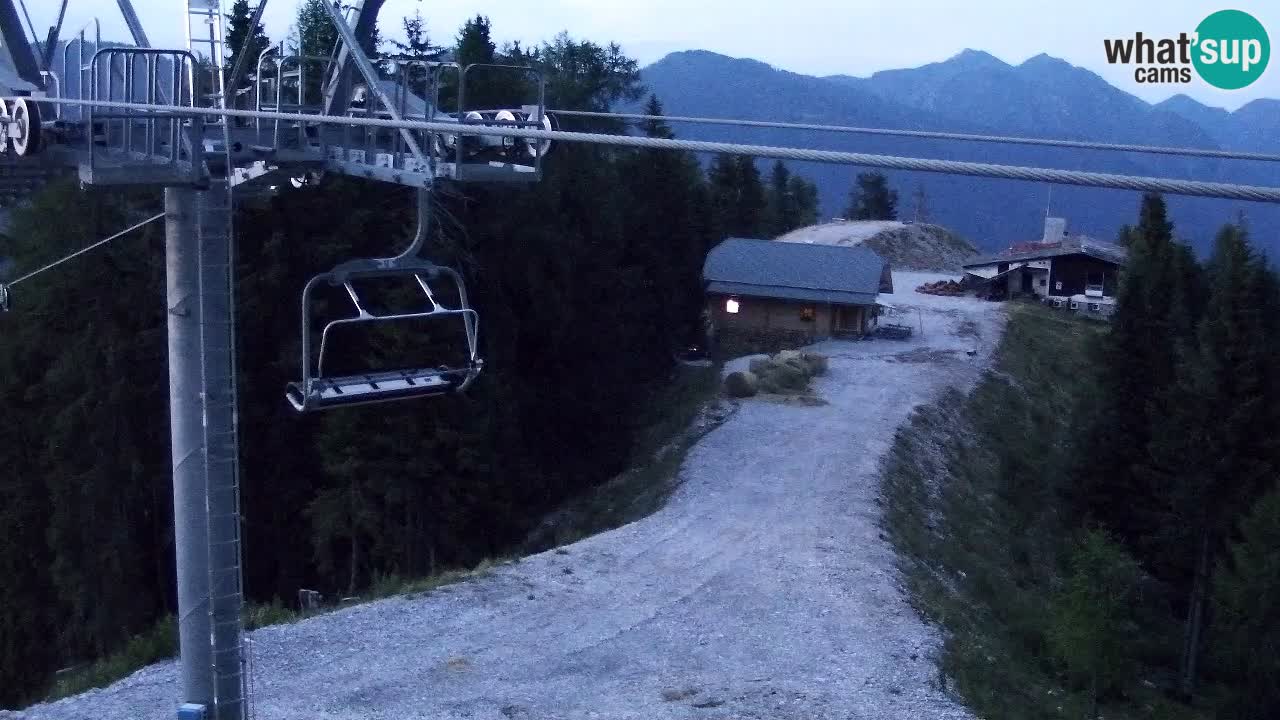 Webcam Kranjska Gora VITRANC 2 upper station