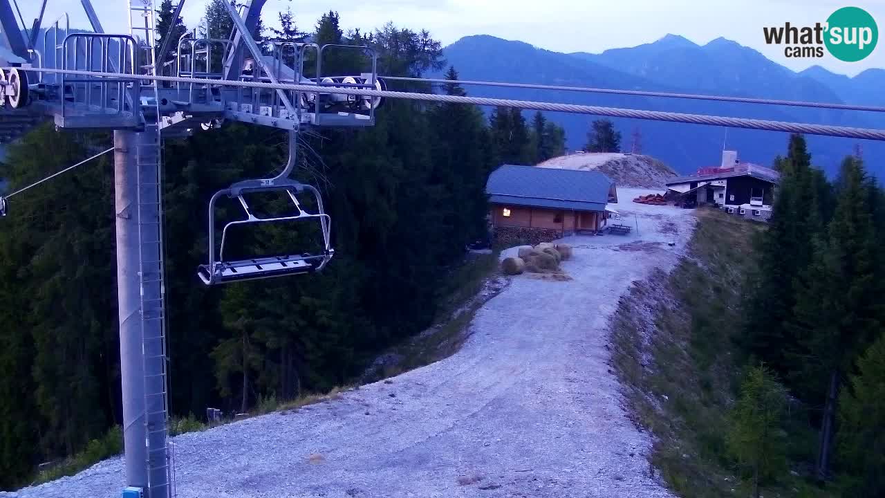 Webcam Kranjska Gora VITRANC 2 upper station