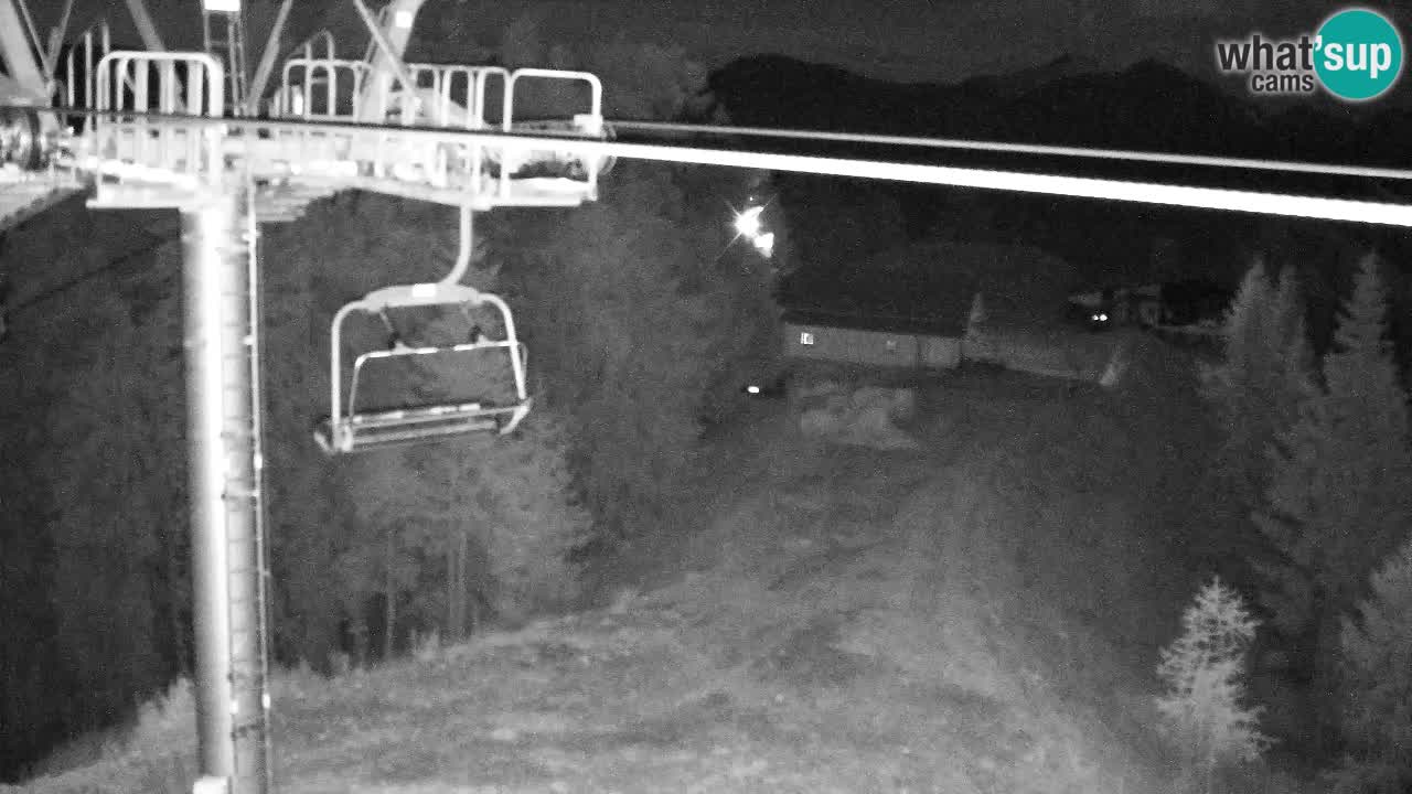Web kamera Kranjska Gora VITRANC 2 | gornja postaja