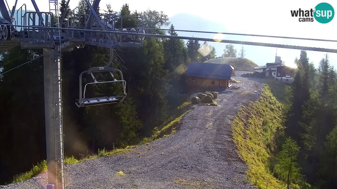 Web kamera Kranjska Gora VITRANC 2 | gornja postaja