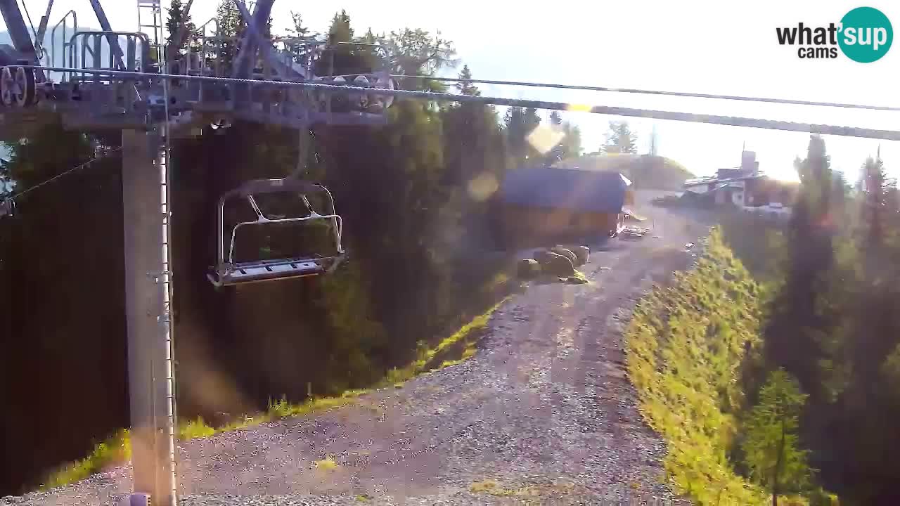 Web kamera Kranjska Gora VITRANC 2 | gornja postaja