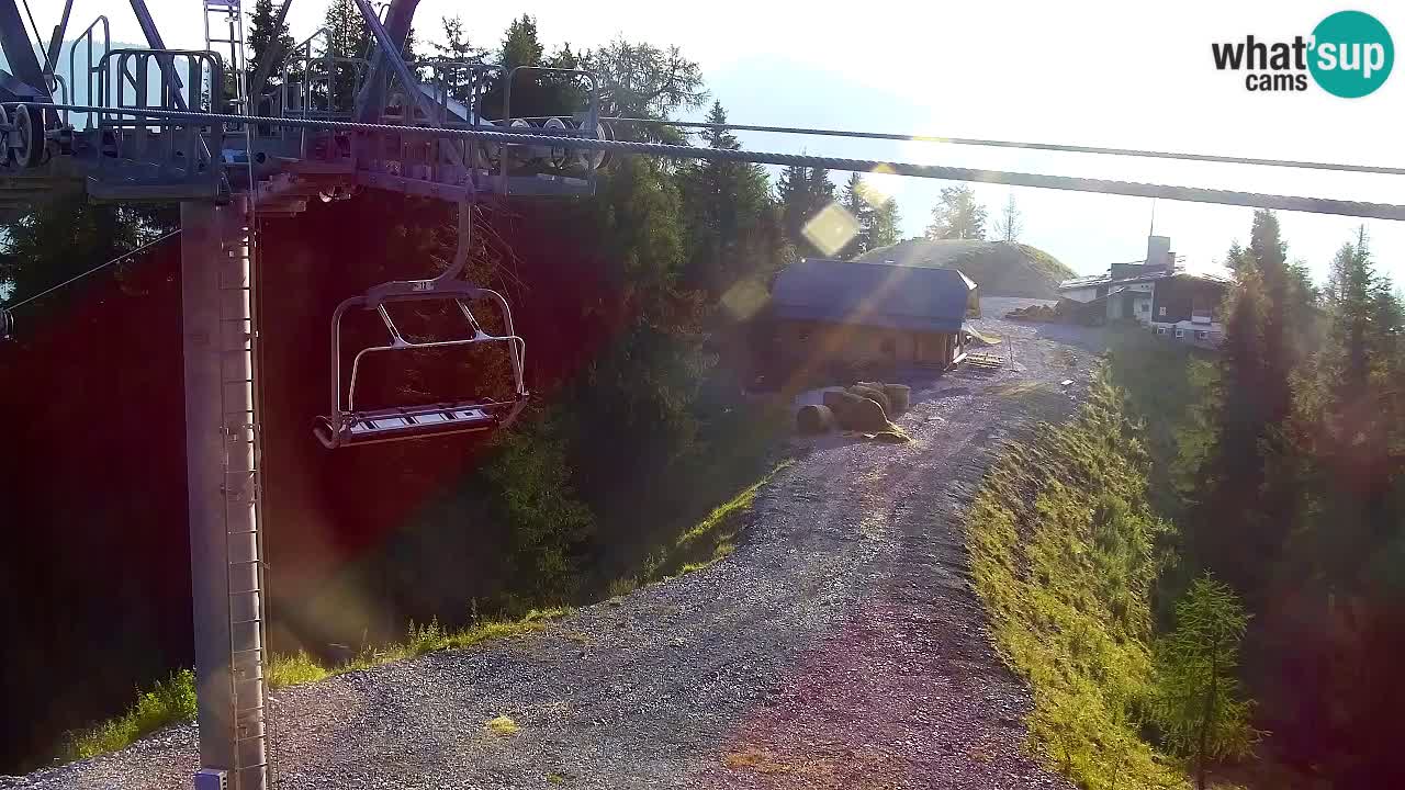 Webcam Kranjska Gora VITRANC 2 | Station supérieure