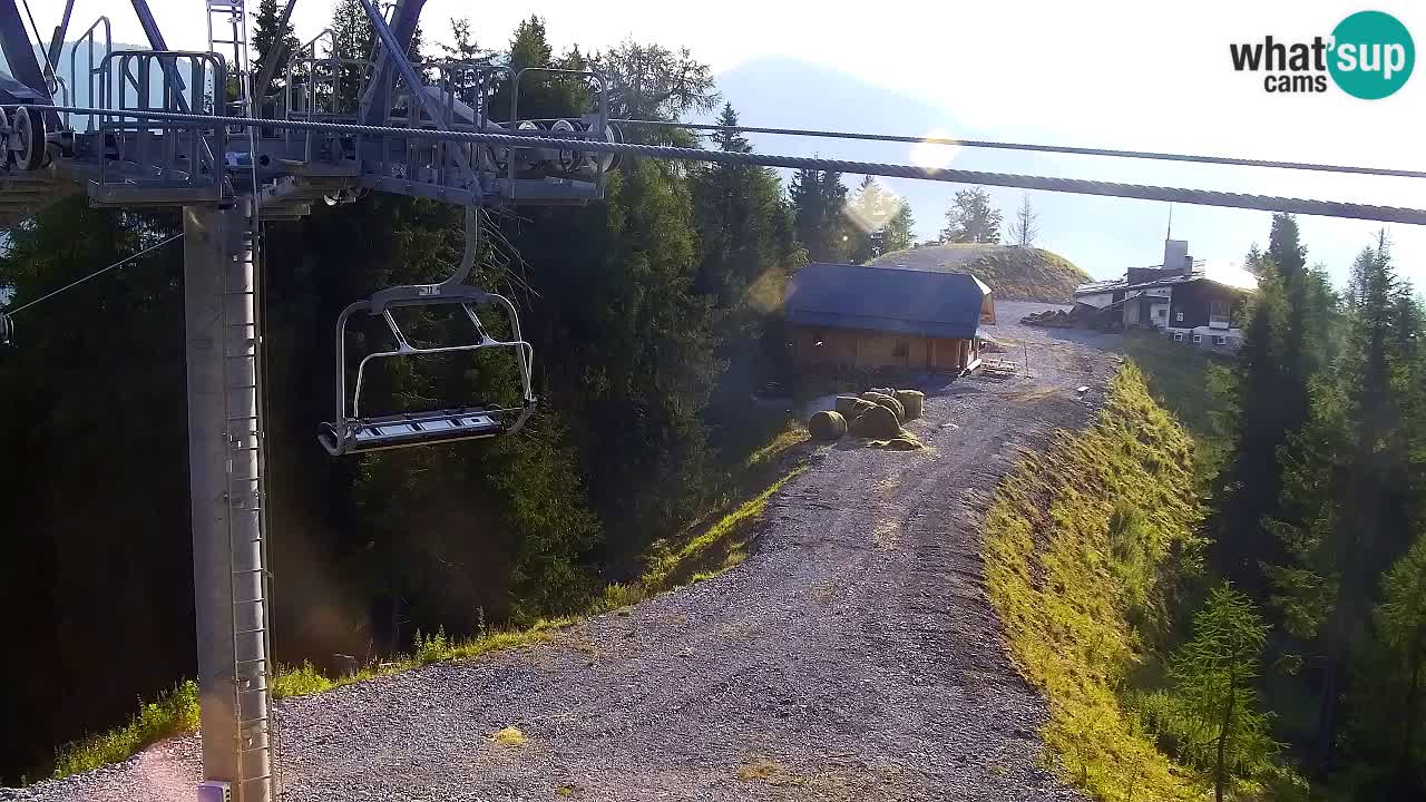 Webcam Kranjska Gora VITRANC 2 | station supérieure