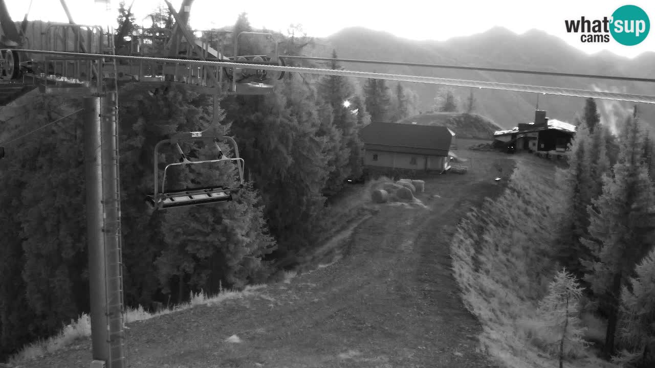 Webcam Kranjska Gora VITRANC 2 upper station
