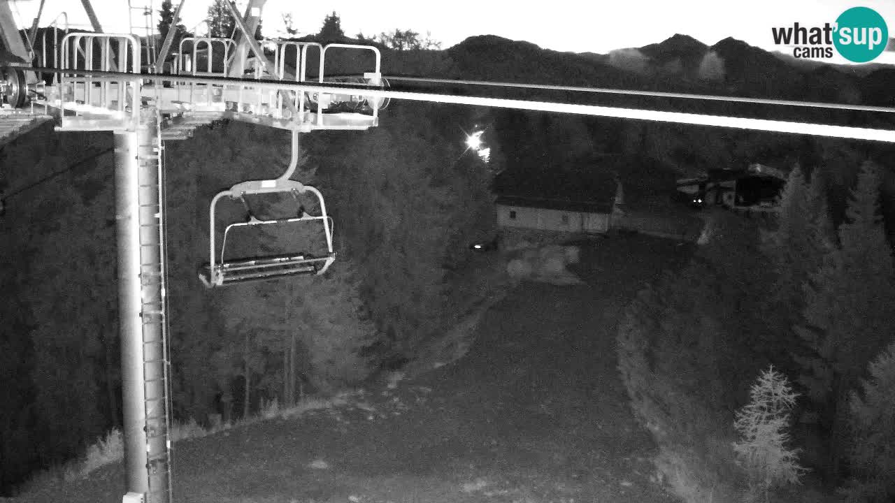 Web kamera Kranjska Gora VITRANC 2 | gornja postaja