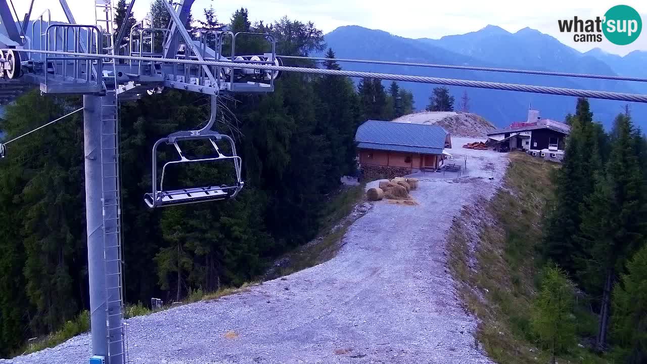 Webcam Kranjska Gora VITRANC 2 | station supérieure