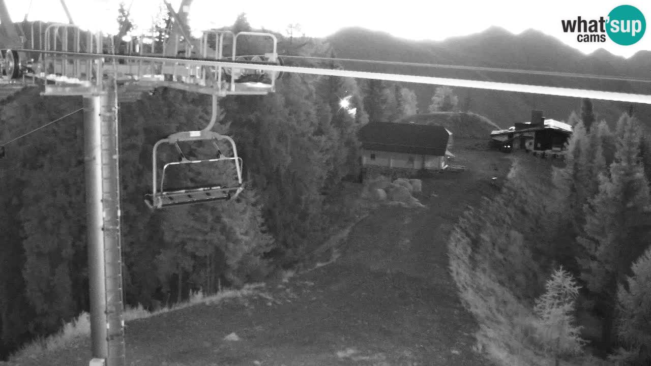 Web kamera Kranjska Gora VITRANC 2 | gornja postaja