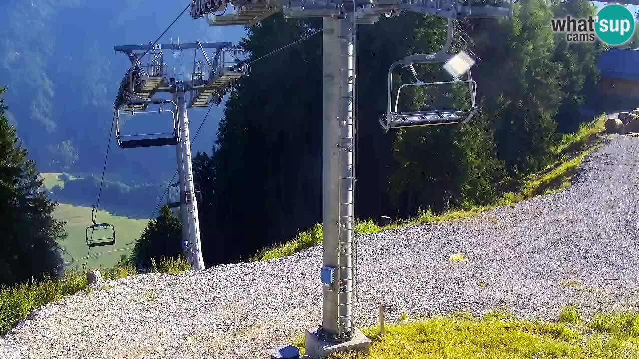 Webcam Kranjska Gora VITRANC 2 | station supérieure