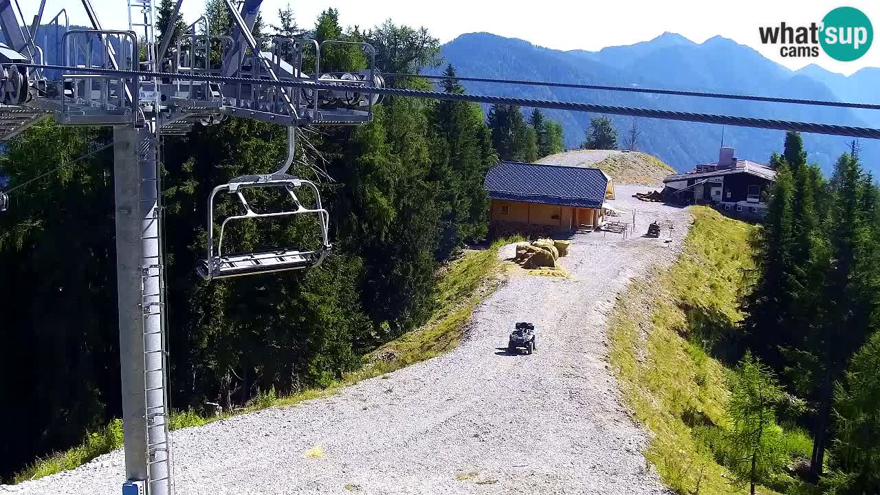 Webcam Kranjska Gora VITRANC 2 | Station supérieure