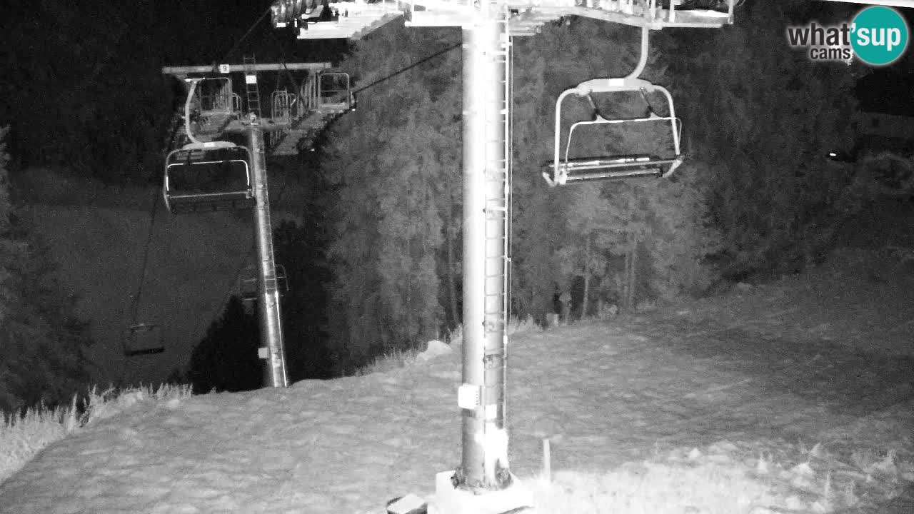 Web kamera Kranjska Gora VITRANC 2 | gornja postaja