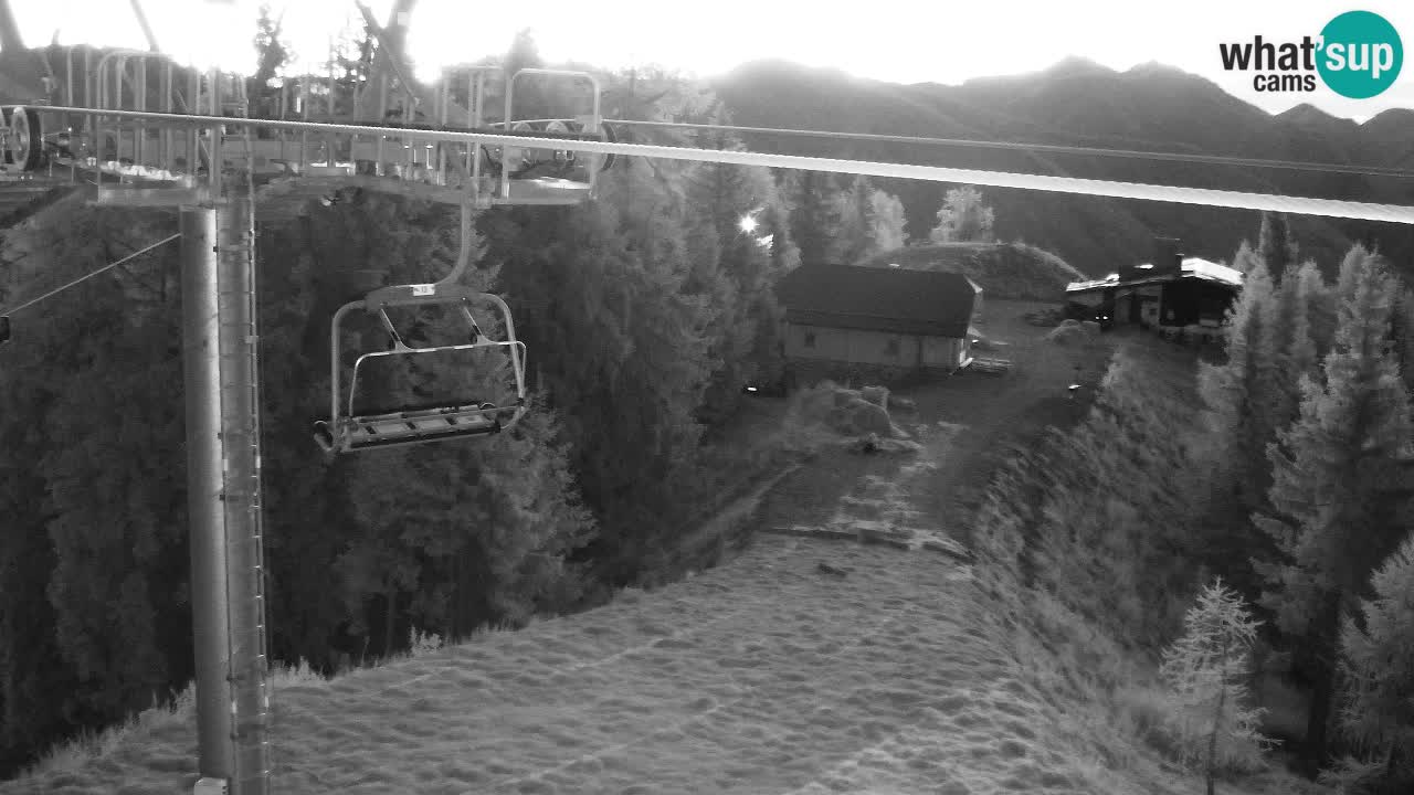Web kamera Kranjska Gora VITRANC 2 | gornja postaja