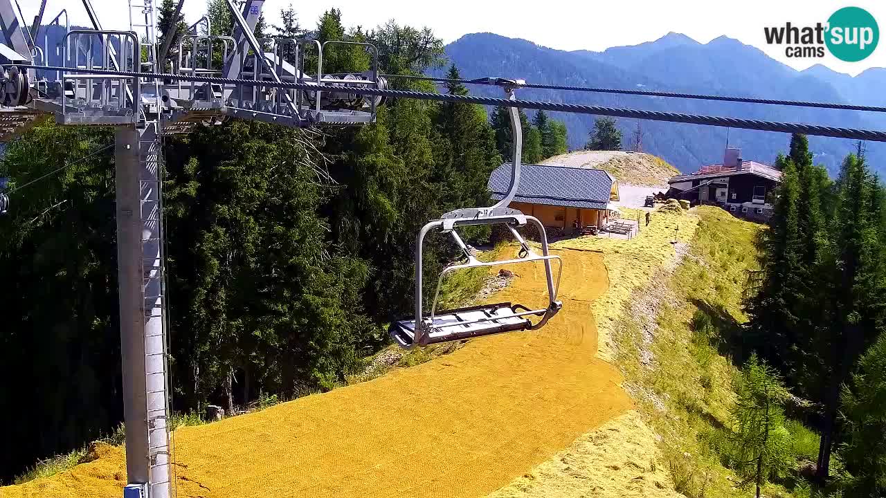 Webcam Kranjska Gora VITRANC 2 upper station