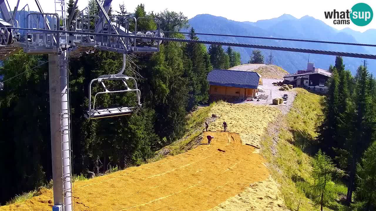 Webcam Kranjska Gora VITRANC 2 | Station supérieure