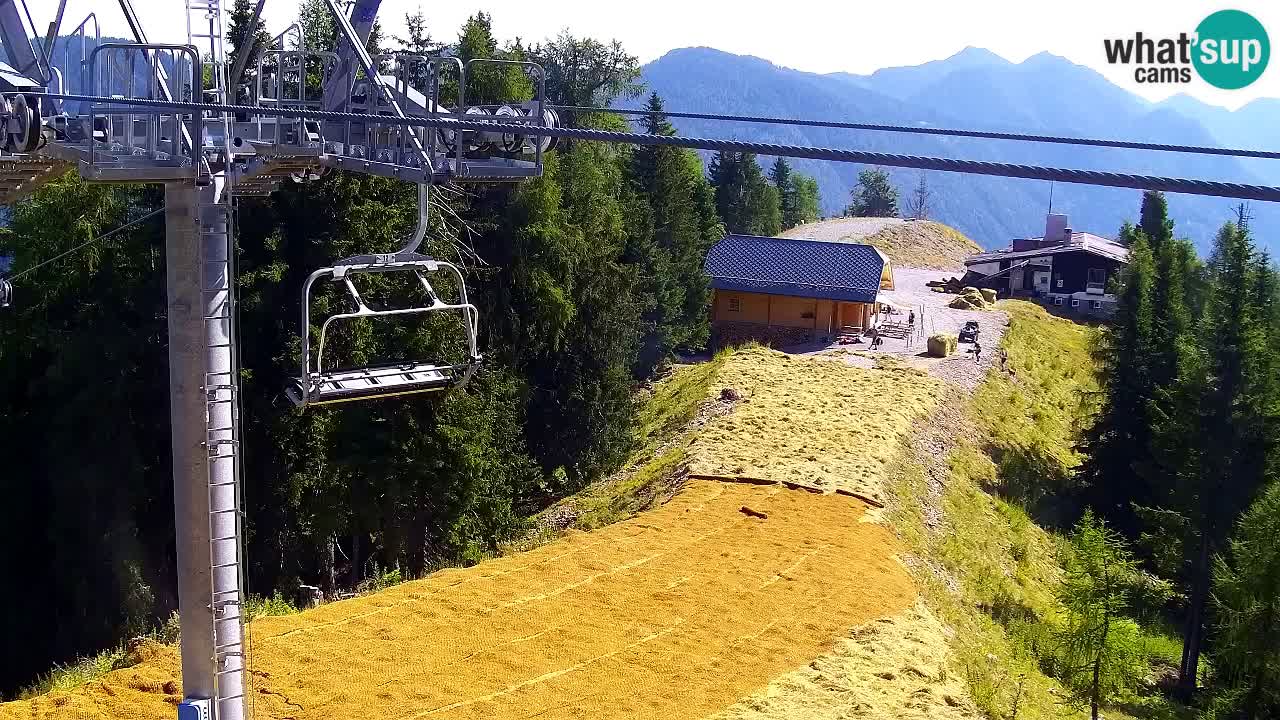 Webcam Kranjska Gora VITRANC 2 | station supérieure